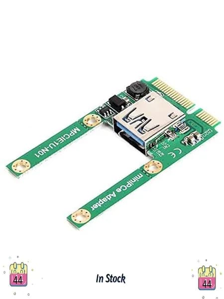 Карта адаптера Mini PCI-E USB3.0 Адаптер PCIe на USB 3.0, подходит совместим с ноутбуков