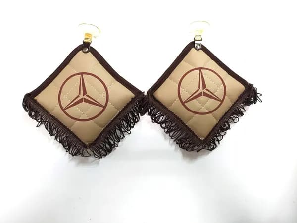 Вымпел "Подушка" Mercedes эко-кожа (2шт)