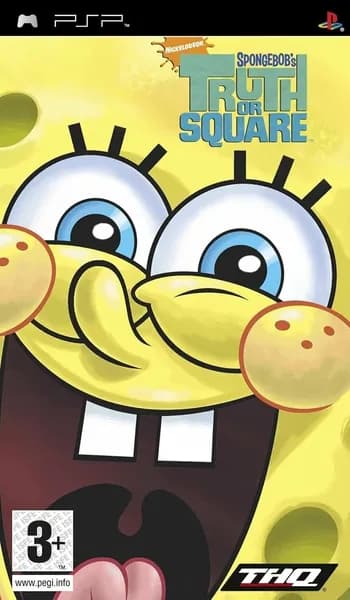 PSP игра Spongobob's Truth or Square
