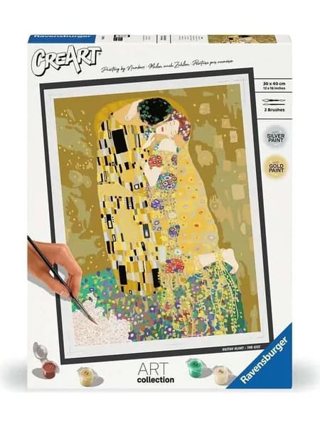 Ravensburger Набор для рисования по номерам CREART Premium ART Collection The Kiss Klimt