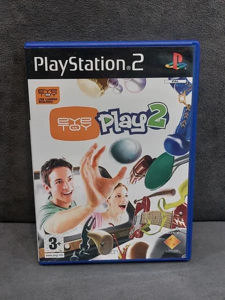 Игра EyeToy: Play 2 (PlayStation 2, Английская версия)