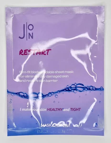 J:ON Тканевая маска для лица с церамидами Derma Care Ceramides Sheet Mask, 28 мл