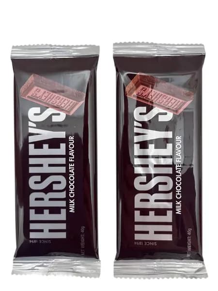 Шоколад Hershey's Milk Chocolate, 2шт по 40гр
