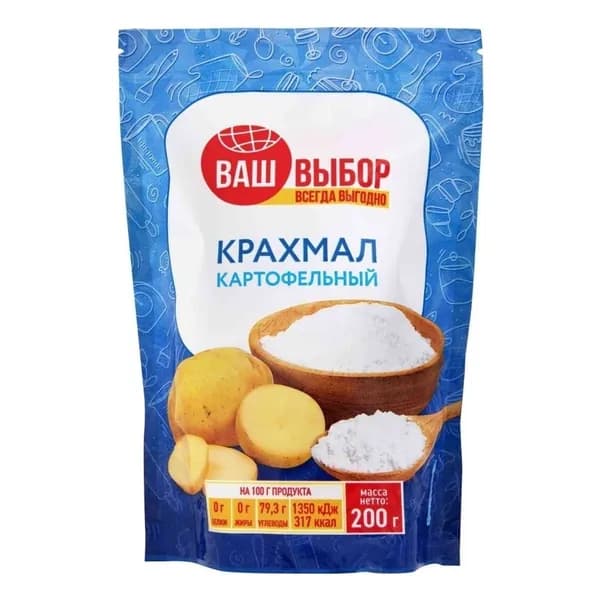Крахмал картофельный Ваш выбор,200 г