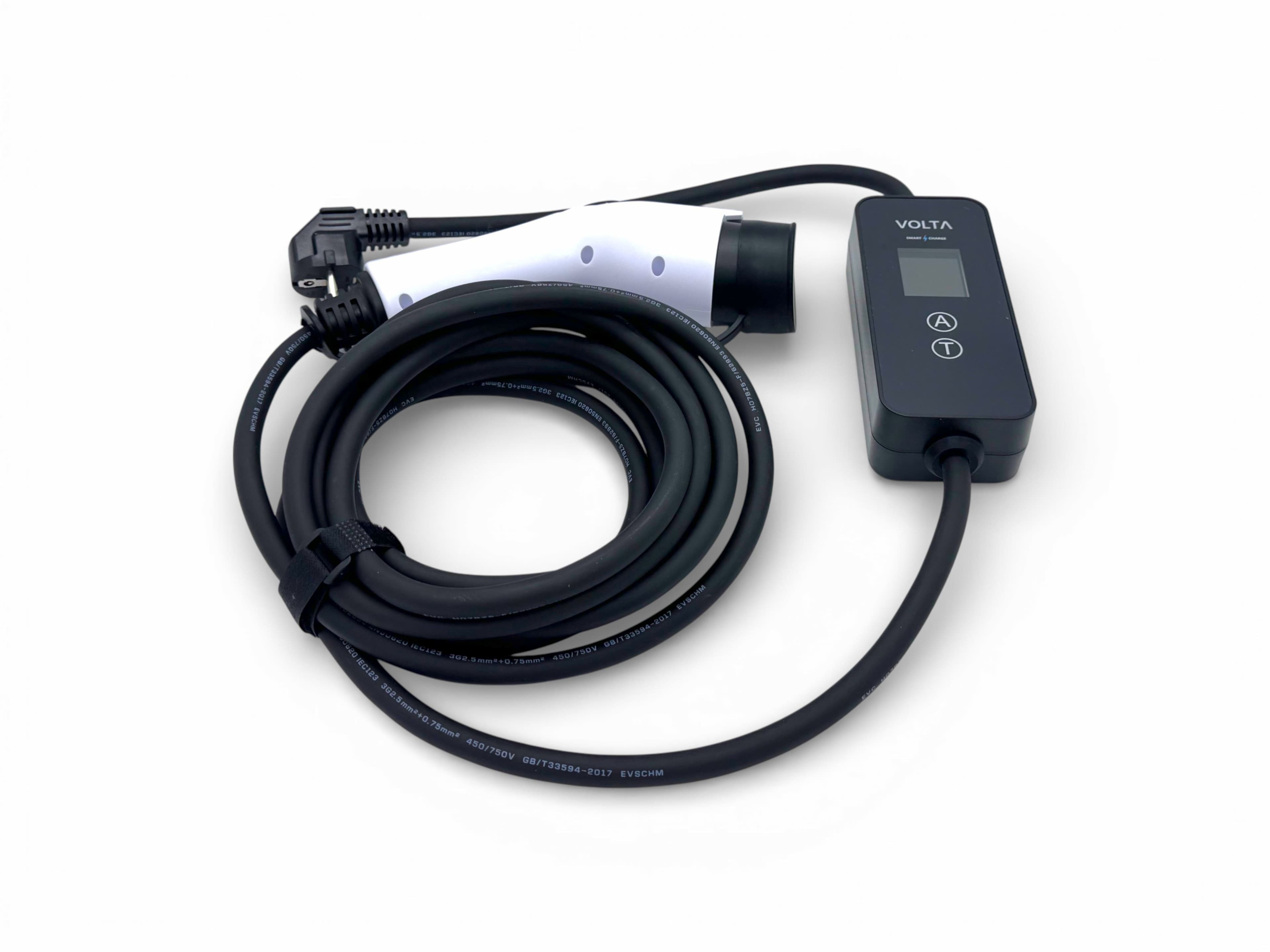 Зарядное устройство для электромобиля от бытовой сети VOLTA GB/T 16А 220V 3,5 КВт 10м