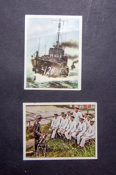 Сигаретный вкладыш Германия 1918 . Первая Мировая Война