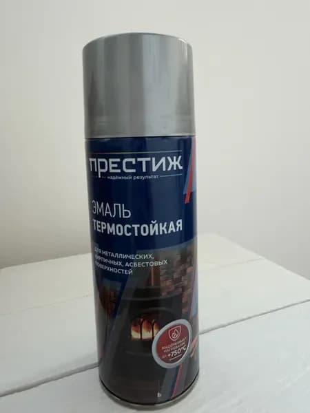 Термостойкая краска для печи аэрозольная в баллончике