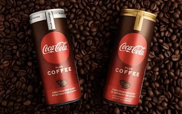 Освежающий напиток "Coca-Cola Plus Coffee" карамель и Coca-Cola Plus Coffee 250мл по 8 шт.