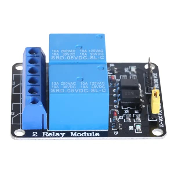 1pc 5V 2 Двухнальный модуль с OptoCoupler для PIC ARM DSP AVR