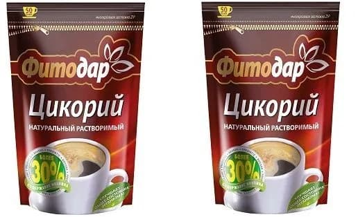Фитодар Цикорий растворимый, 100 гр, 2 шт/