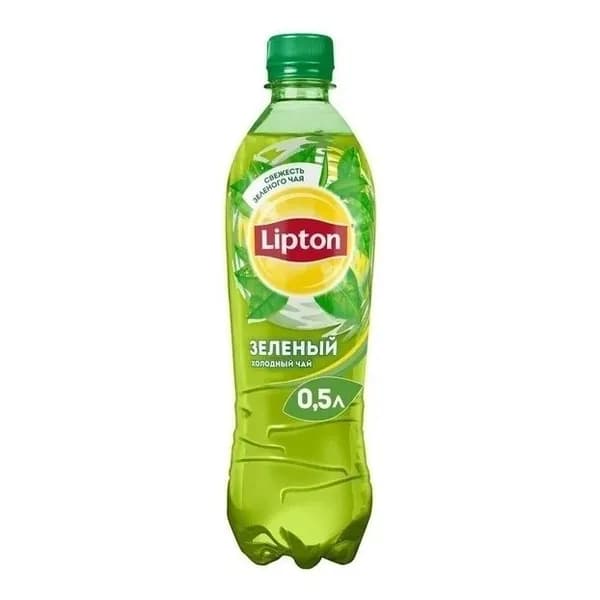 Холодный чай Lipton зеленый 500 мл