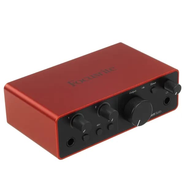 Внешняя звуковая карта FOCUSRITE Scarlett Solo G4
