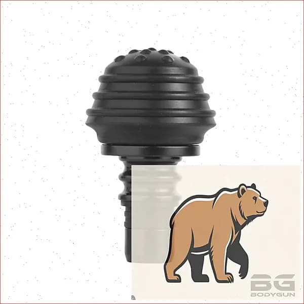 Насадка Пневматическая BODYGUN (мягкая, внутри воздух) для перкуссионного массажного пистолета с посадочным диаметром 18-19мм.