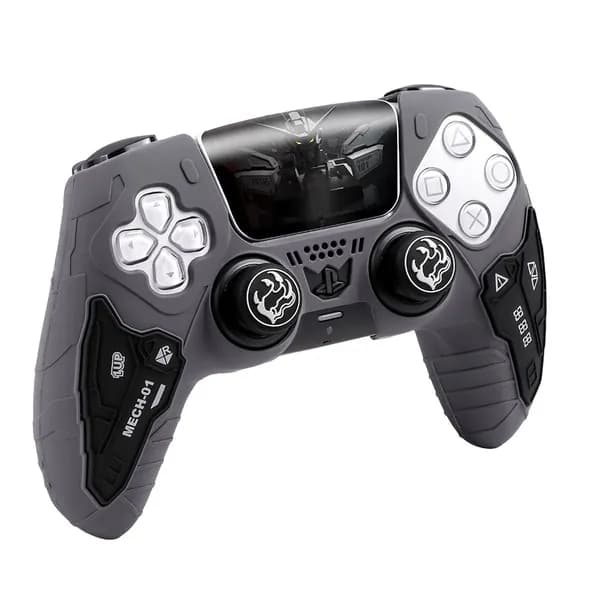 Новый чехол для контроллера PS5 в стиле меха, силиконовый защитный , противоскользящий, влагостойкий PS5