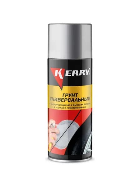 Грунтовка Kerry KR-925-1 серая 520 мл