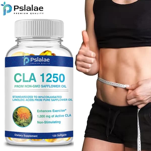 Капсулы Pslalae CLA для спортивного питания - содержат экстракт масла красного тмина - для поддержания формы тела и здоровья мышц