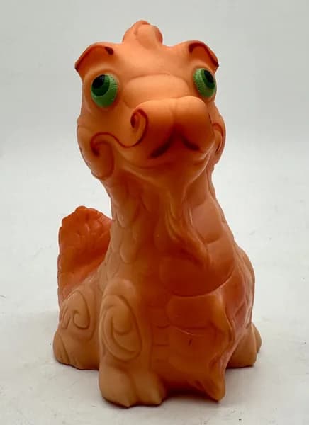Игрушка ДРАКОН 12,5 см резина 1970-е гг СССР