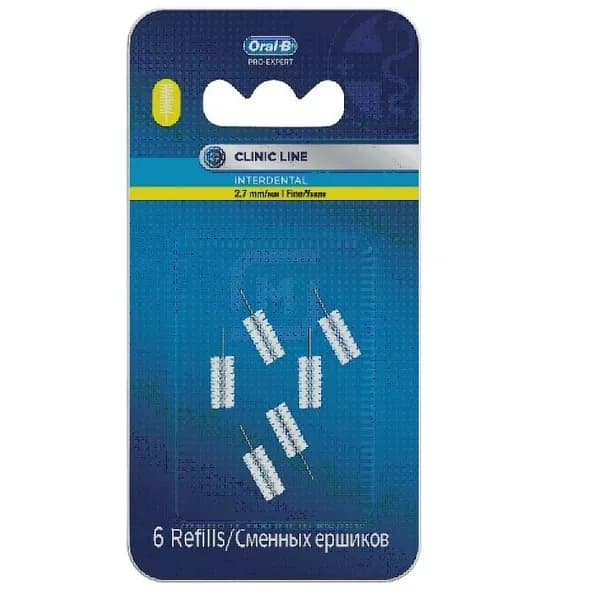 Ершики Clinic Line Interdental узкие 6 шт.