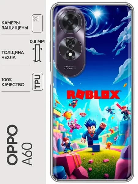 Чехол на OPPO A60 Roblox Роблокс