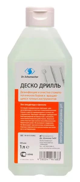 Дезинфицирующее средство для инструментов Деско Дрилль, 1 л