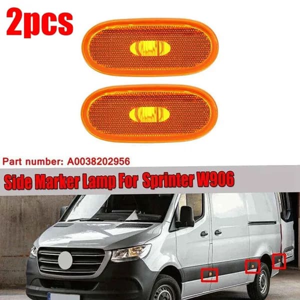 G62X Автомобильные Боковые Габаритные Жилье Фонари Для Sprinter W906 2006-2018 A0038202956