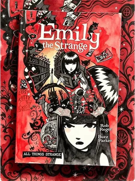 The Complete Emily the Strange: All Things Strange Rob Reger, Jessica Gruner Комикс и графический роман на английском языке