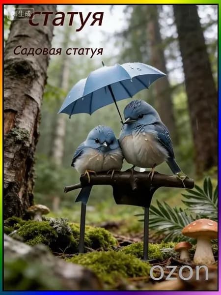 Фигурка садовая
