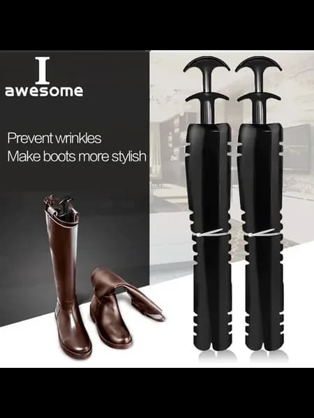 Черные подставки для обуви, L size, 2 шт