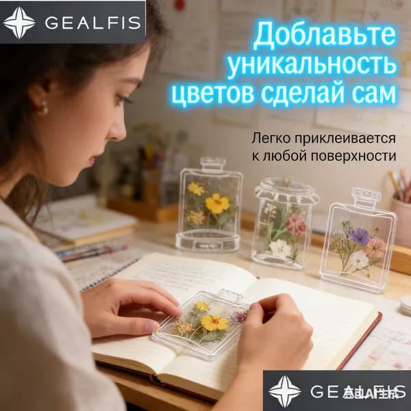Прозрачные закладки из сухоцветов, 20 шт, художественные книжные закладки с настоящими цветами, декоративные аксессуары для чтения
