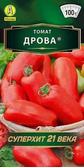 Томат "Дрова" семена Аэлита для открытого грунта и теплиц, 20 шт