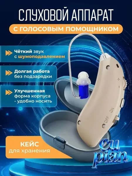 Слуховой аппарат Show Room GQ, цифровой усилитель слуха для пожилых и взрослых людей