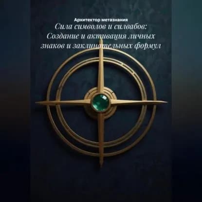 Сила символов и силвабов: Создание и активация личных знаков и заклинательных формул | Архитектор метазнания | Электронная аудиокнига