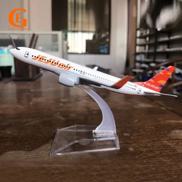 Металлическая Модель Самолета Боинг 737, Авиакомпании Чеджудо B737