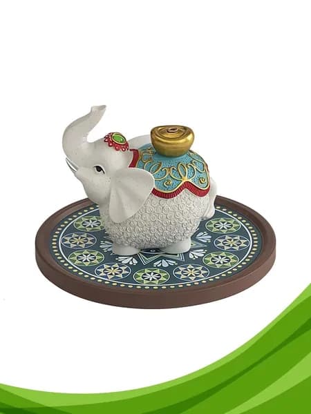 Подставка для благовоний Слон с пепельницей