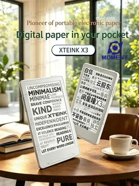 4.0" Электронная книга, белый, слоновая кость