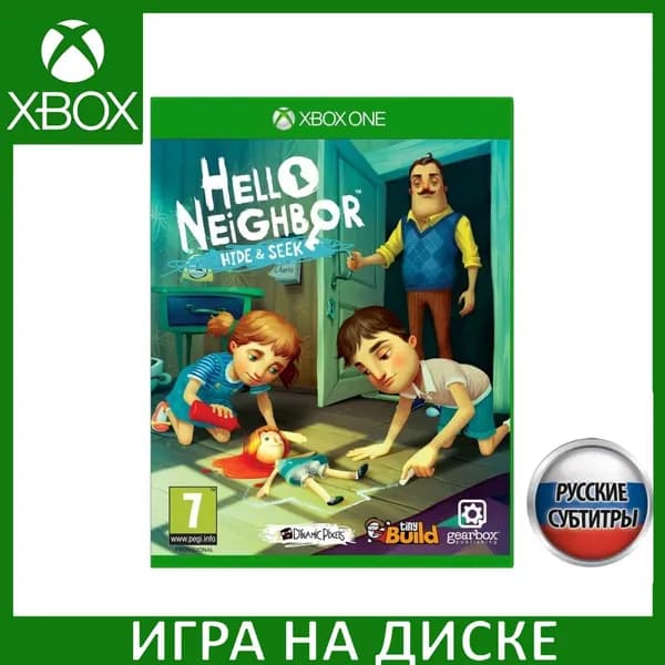Игра Hello Neighbor Hide and Seek Hello Neighbor (Привет Сосед - Прятки) Xbox One Русская Версия Диск на Xbox One