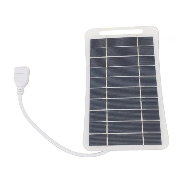 (1 набор.) USB-солнечная панель 5V 5W (белая)