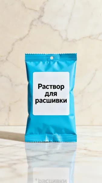 Раствор для расшивки