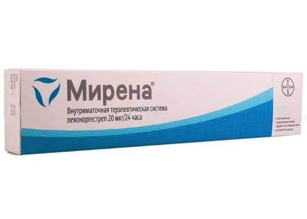 Мирена, внутриматочная терапевтическая система, 1 шт.