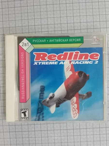 Диск с игрой для ПК: Redline: Xtreme Air Racing 2 (PC CD-ROM, Русская версия, Эликтан)