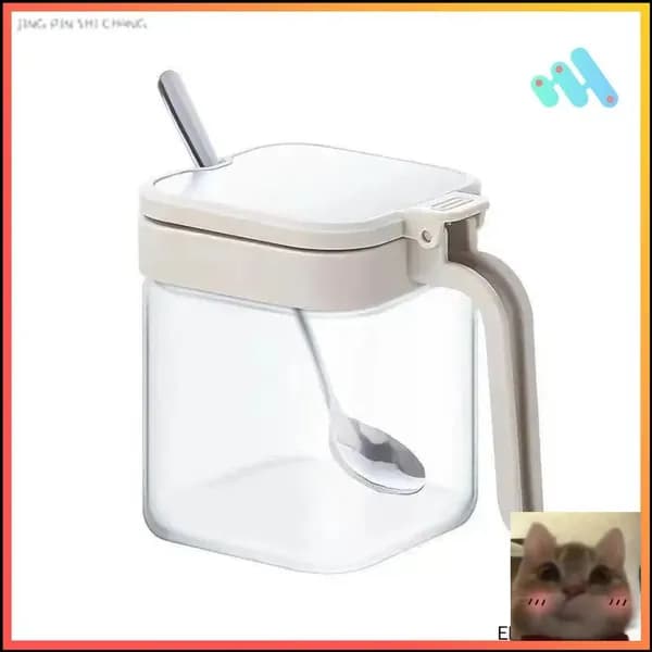 Банка для сыпучих продуктов, 255 мл, 1 шт