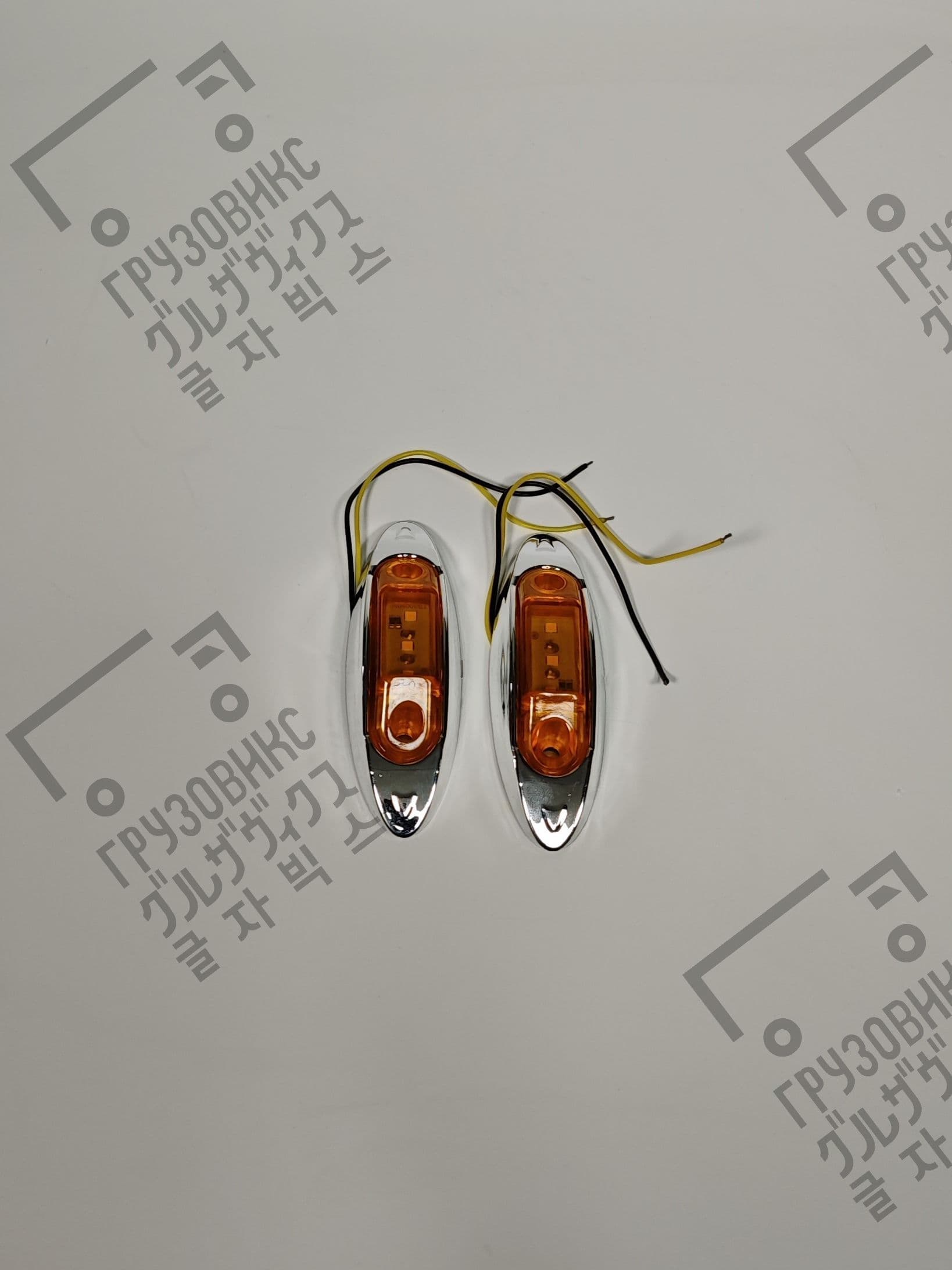 140219 /SQ-C-079 Габарит LED на борт, оранжевый, комплект 2 шт, CHINA