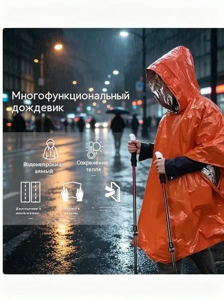 Дождевик Одежда для рыбалки и охоты