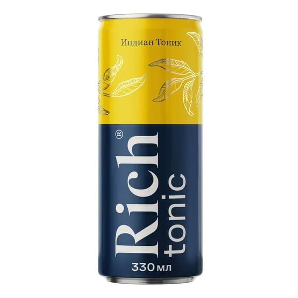 Газированный напиток Rich тоник-индиан 0,33 л