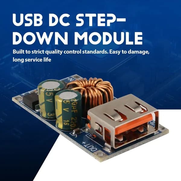 Usb DC понижающий модуль 12 В/24 В для быстрой зарядки Qc3.0 мобильный телефон плата зарядки для Fcp быстрое зарядное устройство