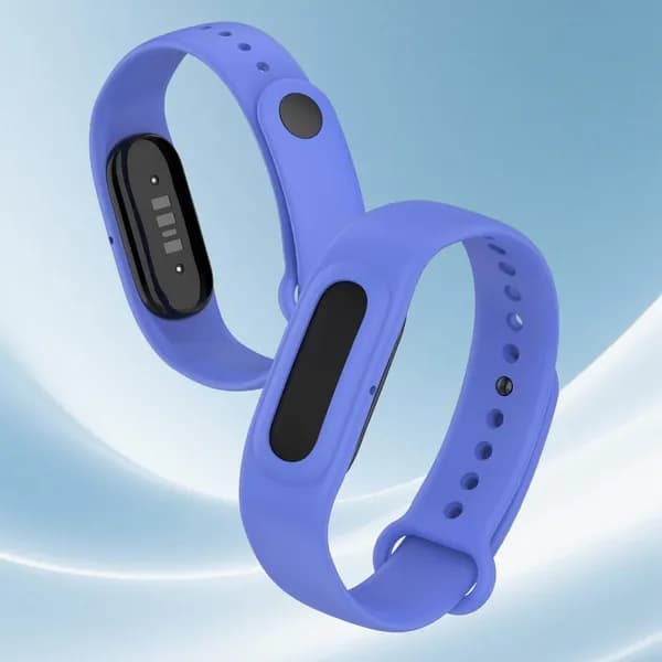 Силиконовый ремешок для фитнес-браслета Fitbit Air, фиолетовый, 254,3 мм