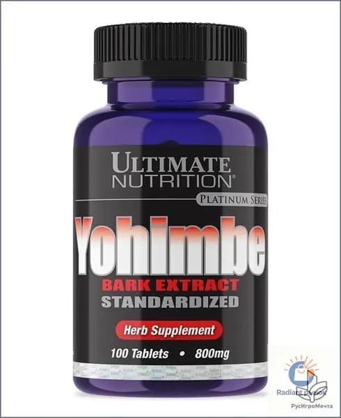 Yohimbe Bark Extract 800 мг (100 таб)