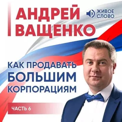 Как продавать большим корпорациям. Часть 6 | Ващенко Андрей Анатольевич | Электронная аудиокнига
