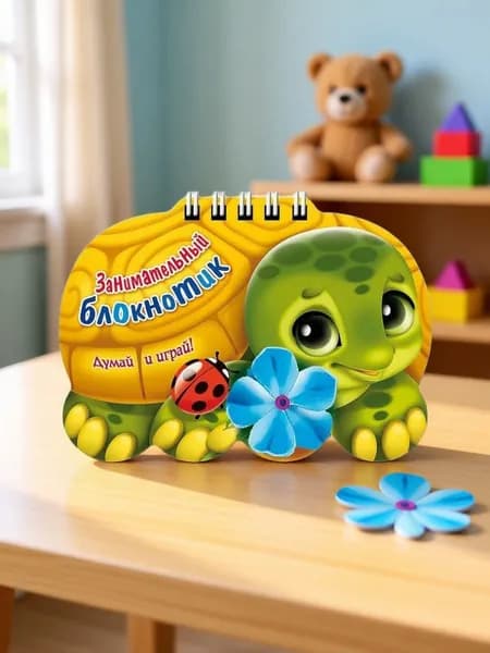 Занимательный блокнотик. Черепаха
