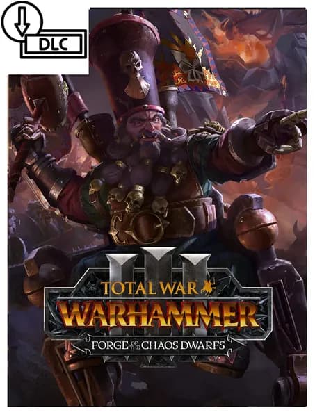 Дополнение для Total War: WARHAMMER III - Forge of the Chaos Dwarfs, код активации для PC(ПК), Русский язык, Steam
